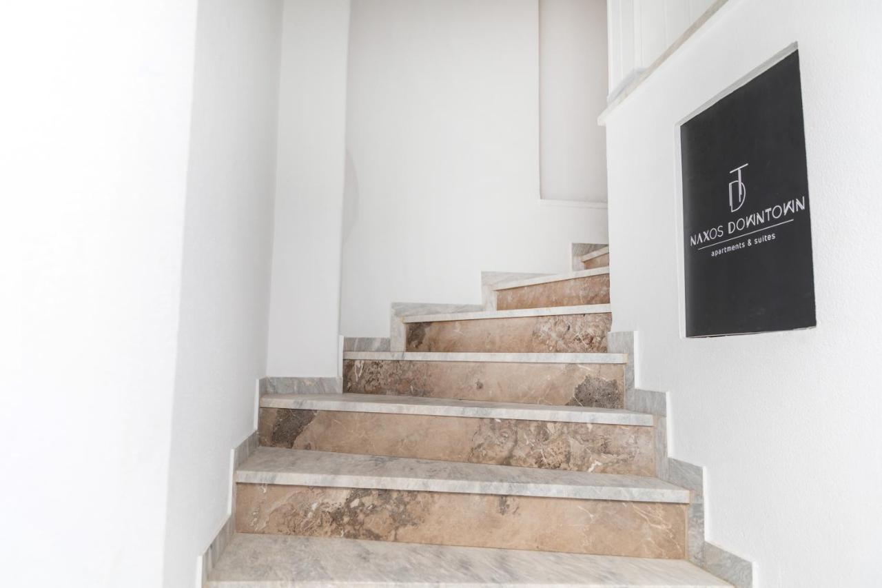 Naxos Downtown Apartments & Suites Naxos City エクステリア 写真
